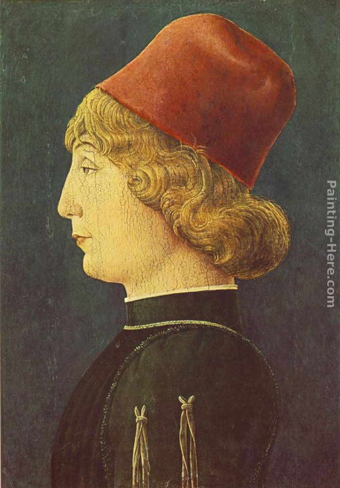 Portrait of a Young Man painting - Cosme Tura Portrait of a Young Man art painting